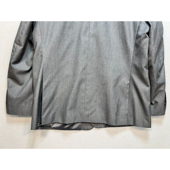 Joseph Abboud Men's Two Button Blazer Jacket Stretch Size 44S Gray Long Sleeve - Picture 16 of 16